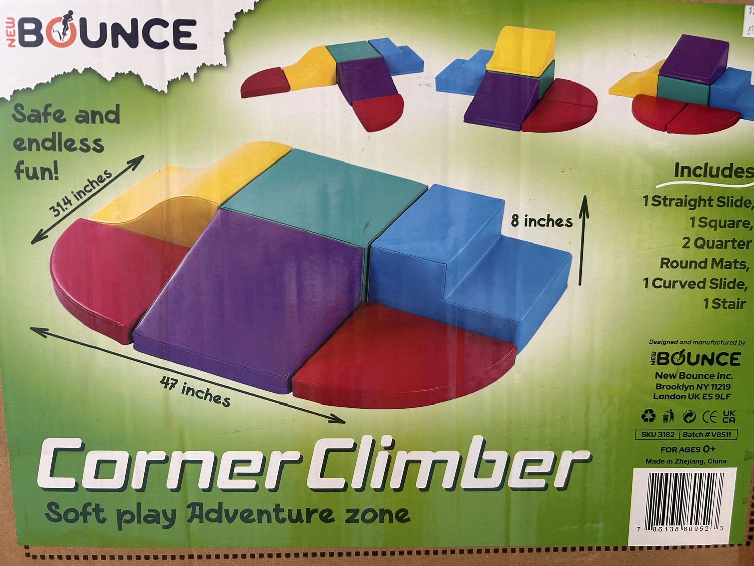 Memorial Children&#39;s- Deluxe Corner Climber