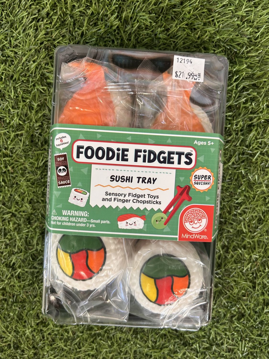 Memorial Children&#39;s- FOODIE FIDGETS - SUSHI TRAY