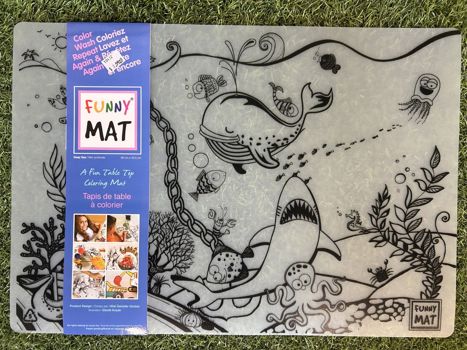 Memorial Children&#39;s- Funny Mat DEEPSEA