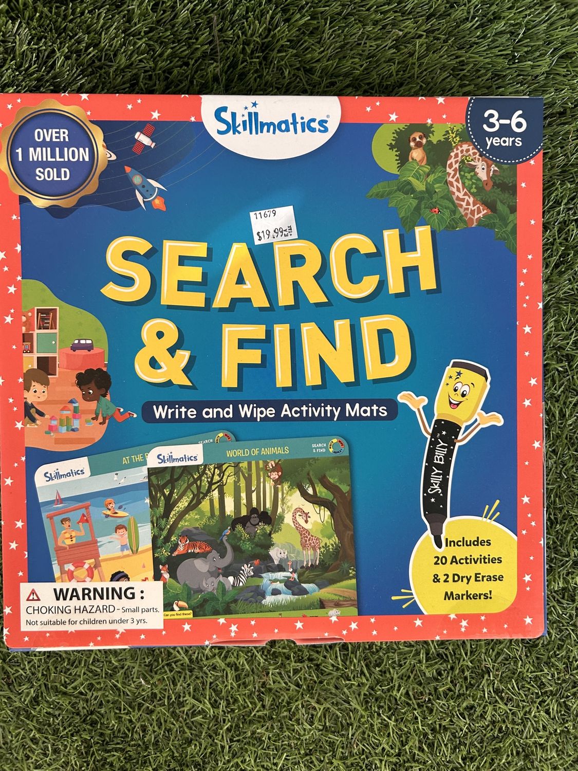 Memorial Children&#39;s- Search &amp; Find Write and  Wipe Mats