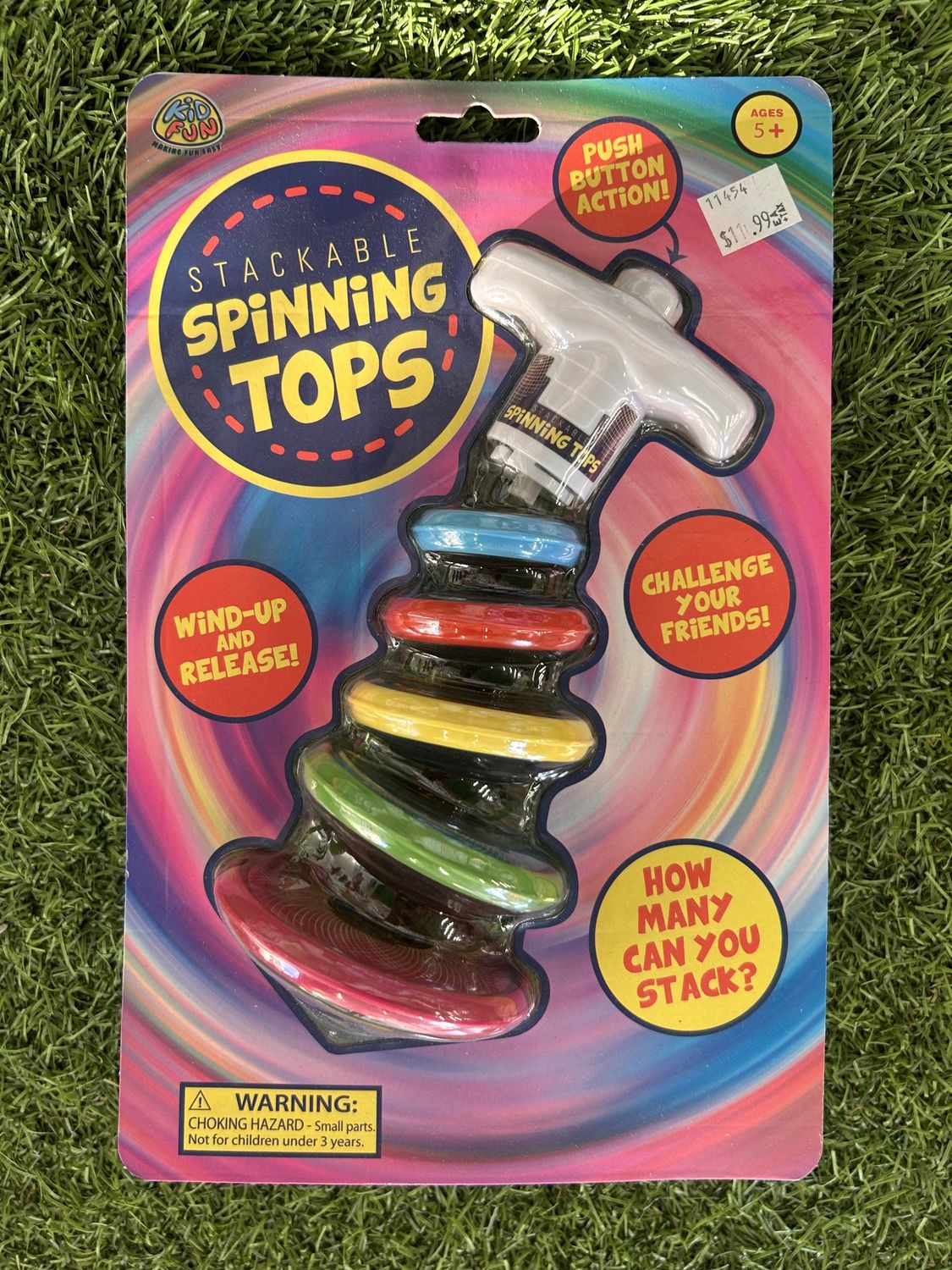 Memorial Children&#39;s- Stacking Spin Tops