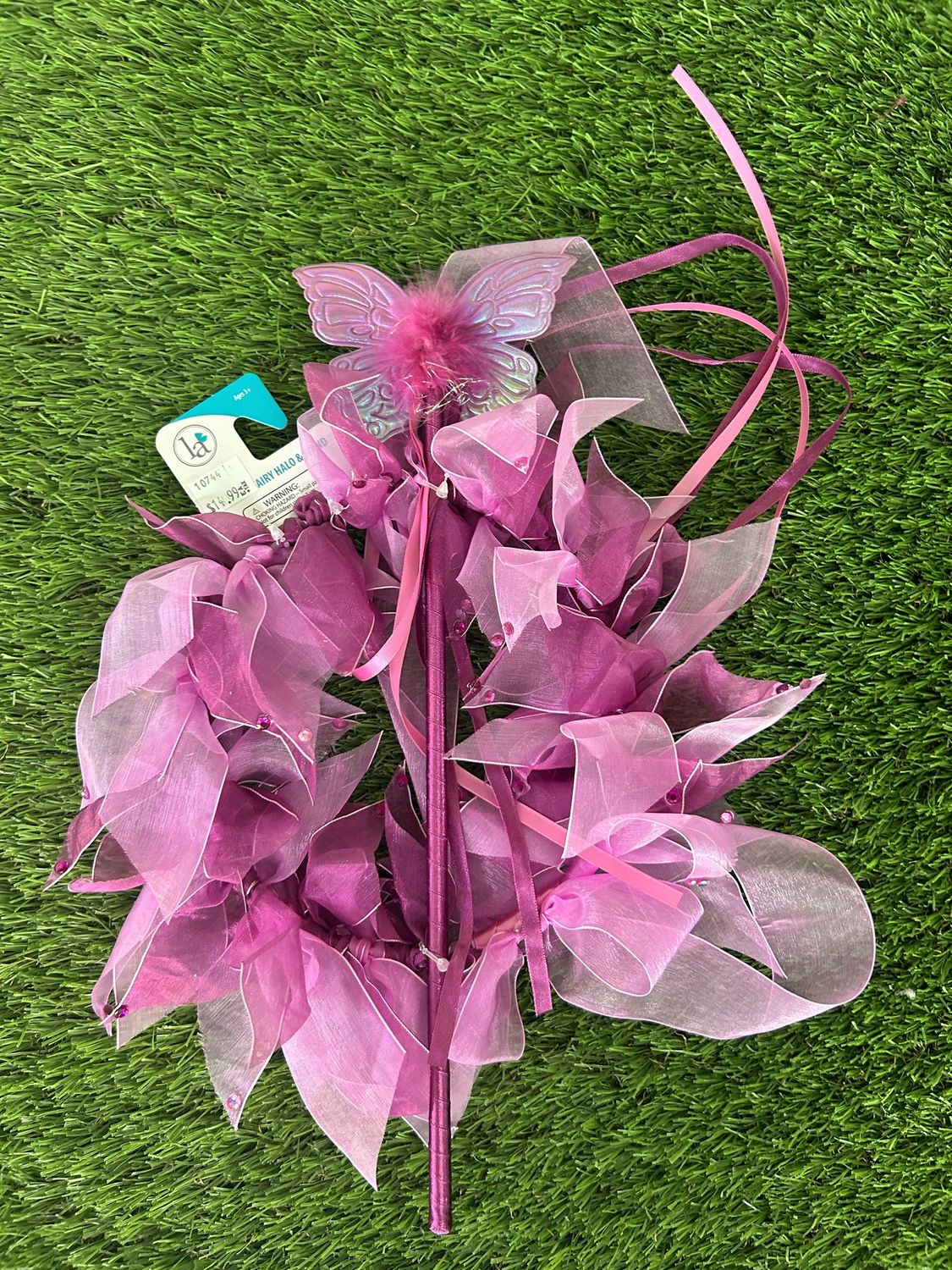 Fairy Halo and Wand Set, color: Purple