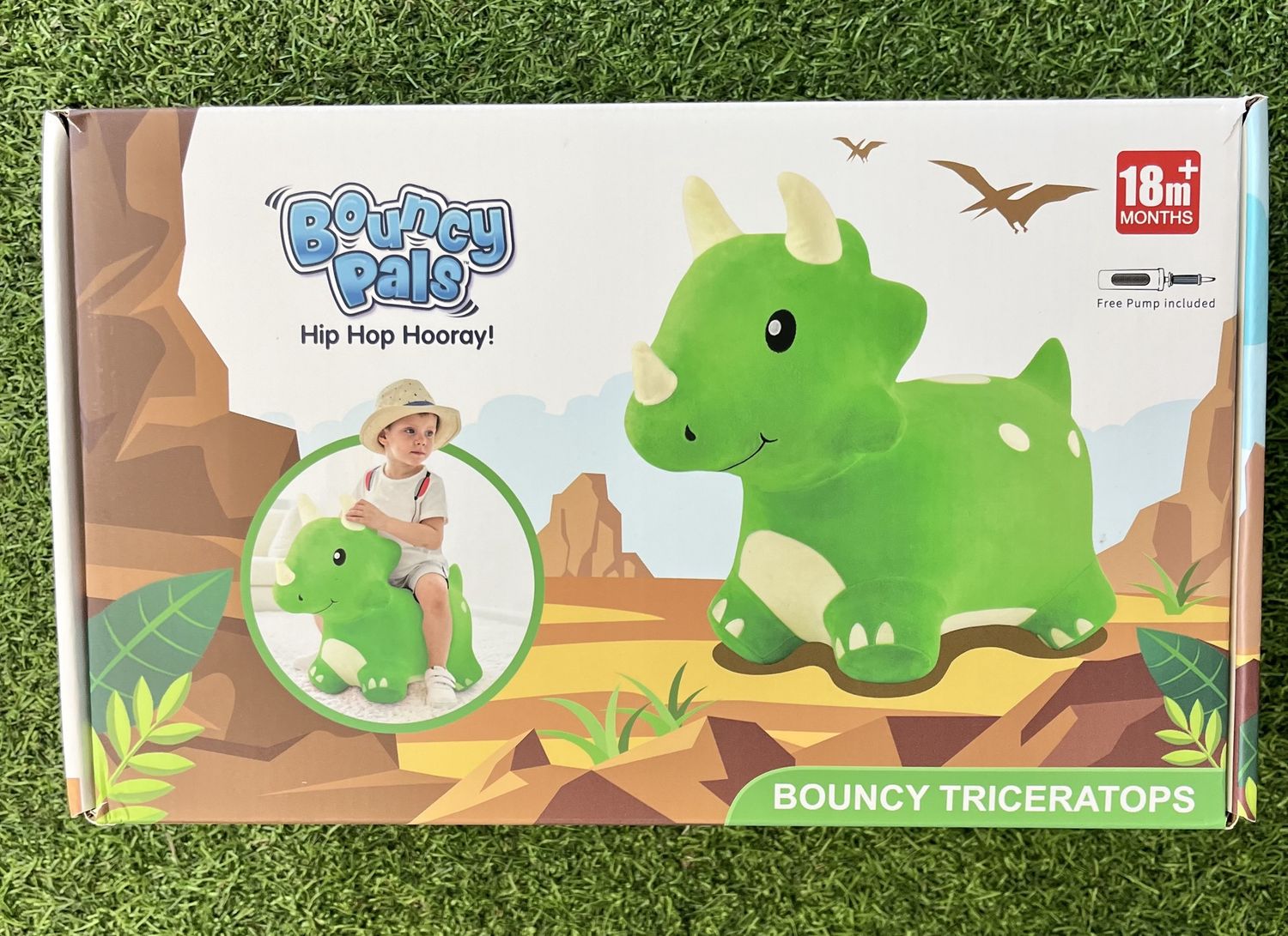 Bouncy Triceratops