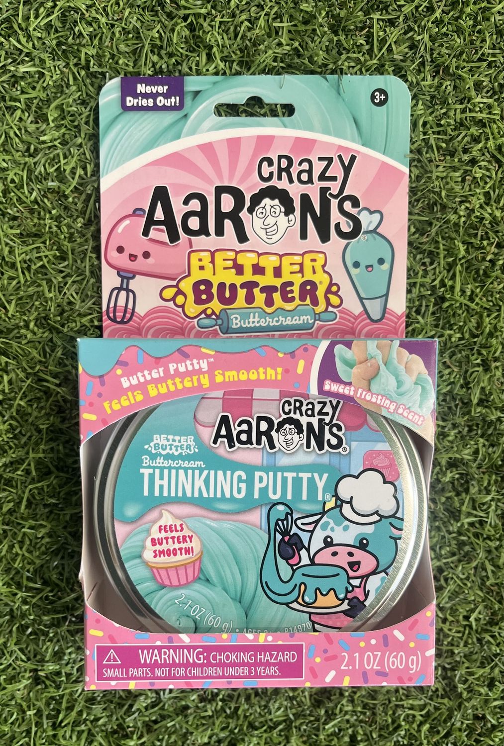 Better Butter - Buttercream 4" Thinking Putty Tin