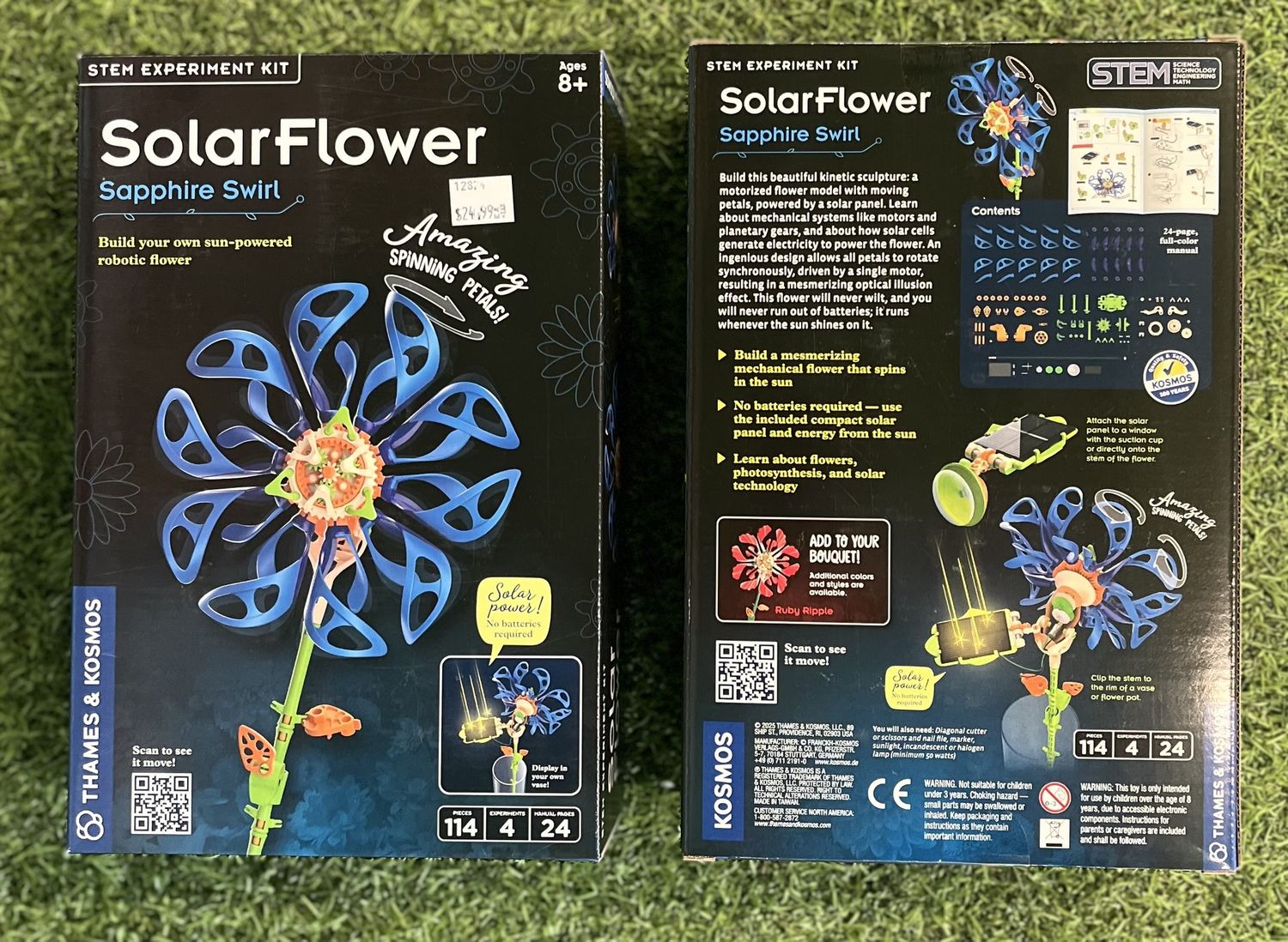 SolarFlower - Sapphire Swirl