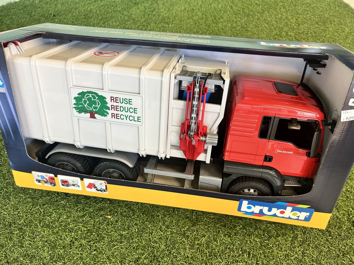 MAN TGS Sige loading Garbage Truck