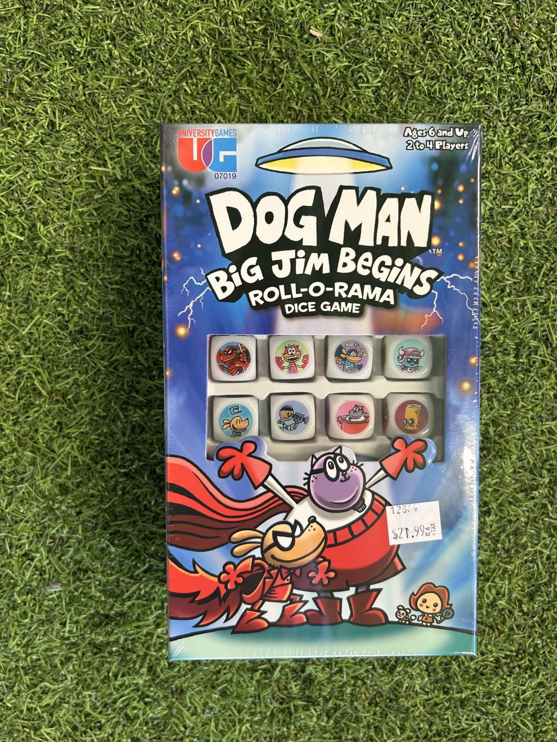 Dog Man Big Jim Begins Dice Game