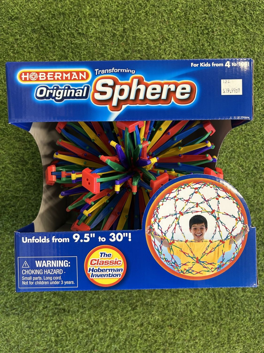 Hoberman Sphere-Rainbow