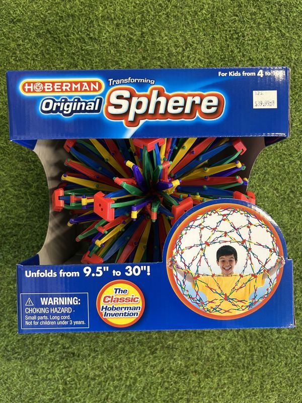Hoberman Sphere-Rainbow