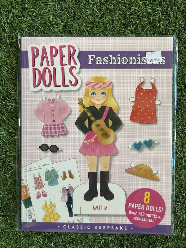 Classic Keepsake Paper Dolls - Fashionistas