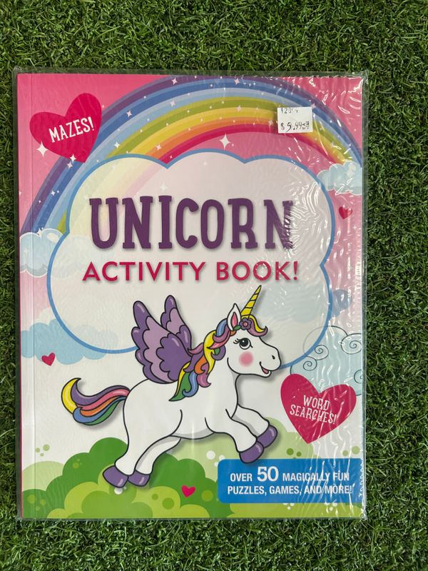 Unicorn Activity Book!