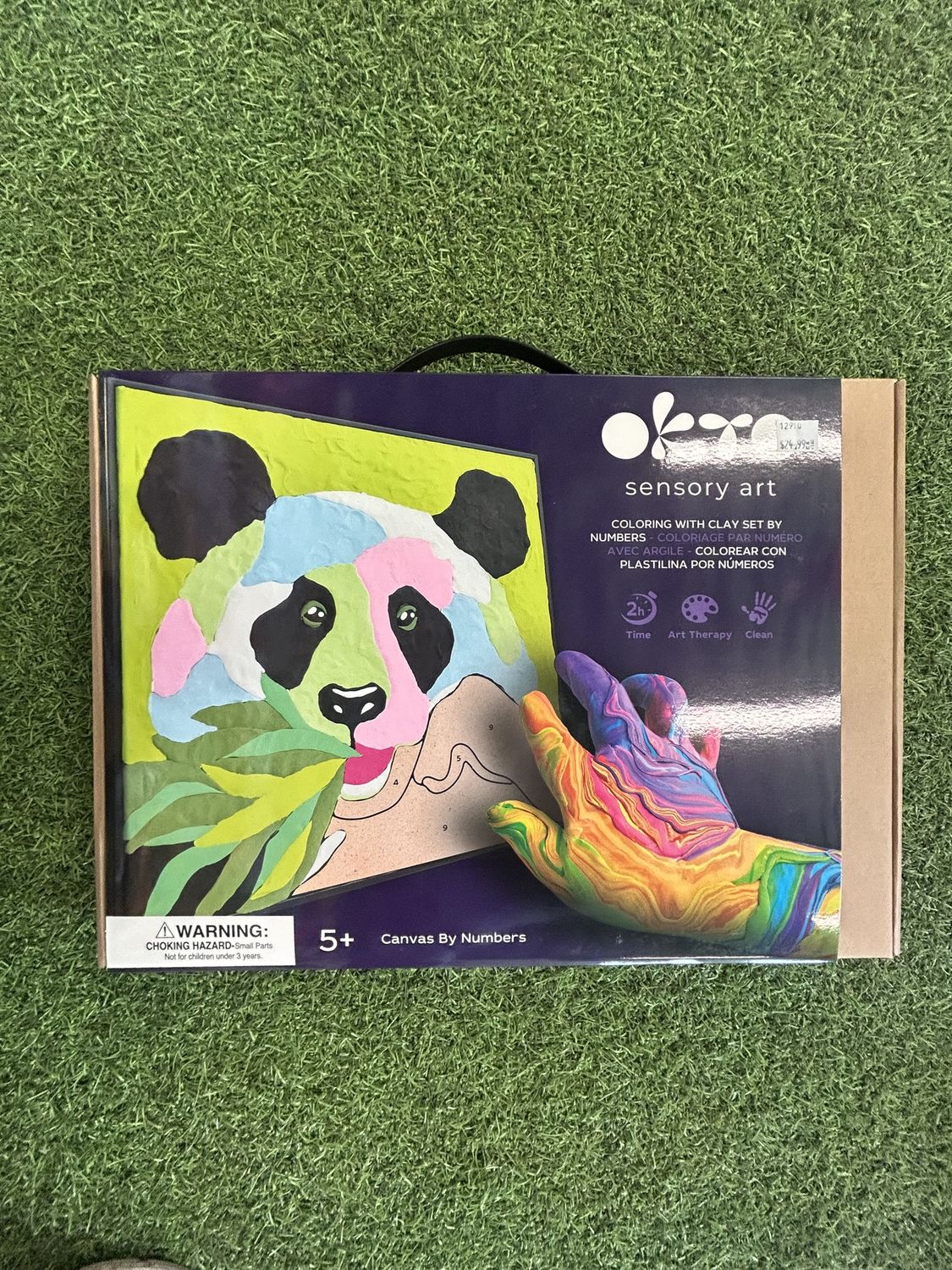 OKTO Clay-by-Numbers Kit – “Panda”