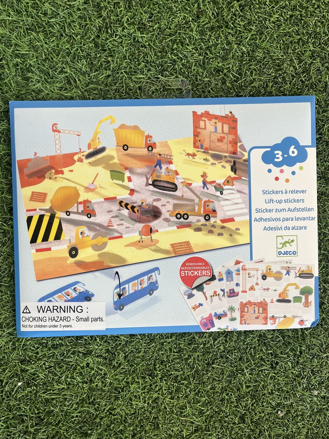 Vehicles Lift Up Stickers