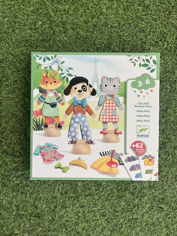 Bonjour Paris Collage Craft Kit