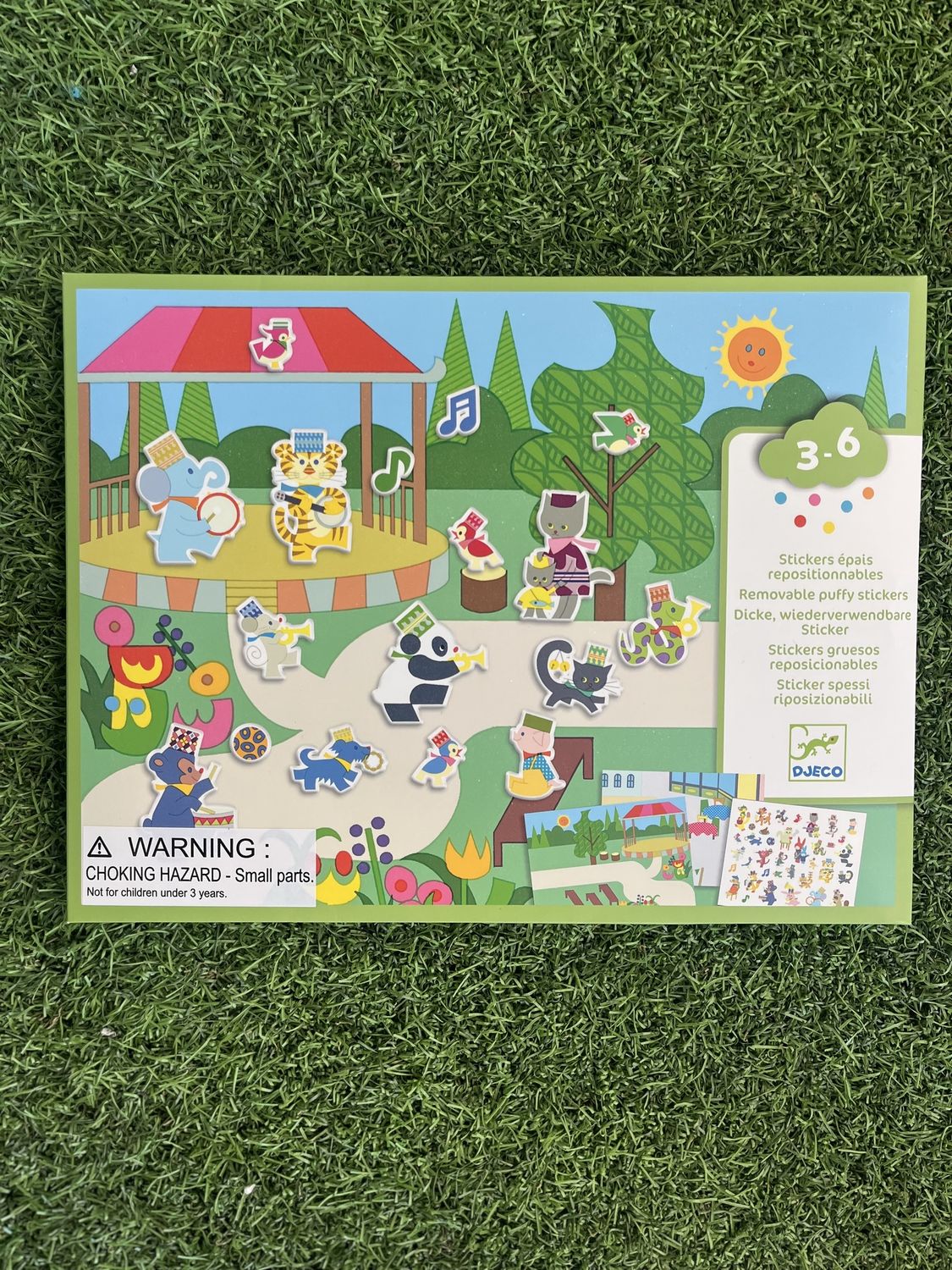 Fanfare Repositionable Stickers