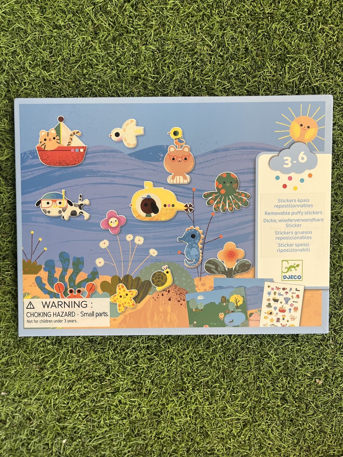 Summertime Repositionable Stickers