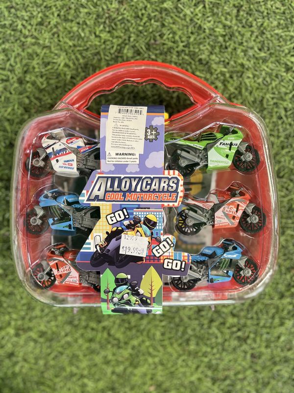 Vehicle Carry Case 15pc Motorcycle Madness 12pc