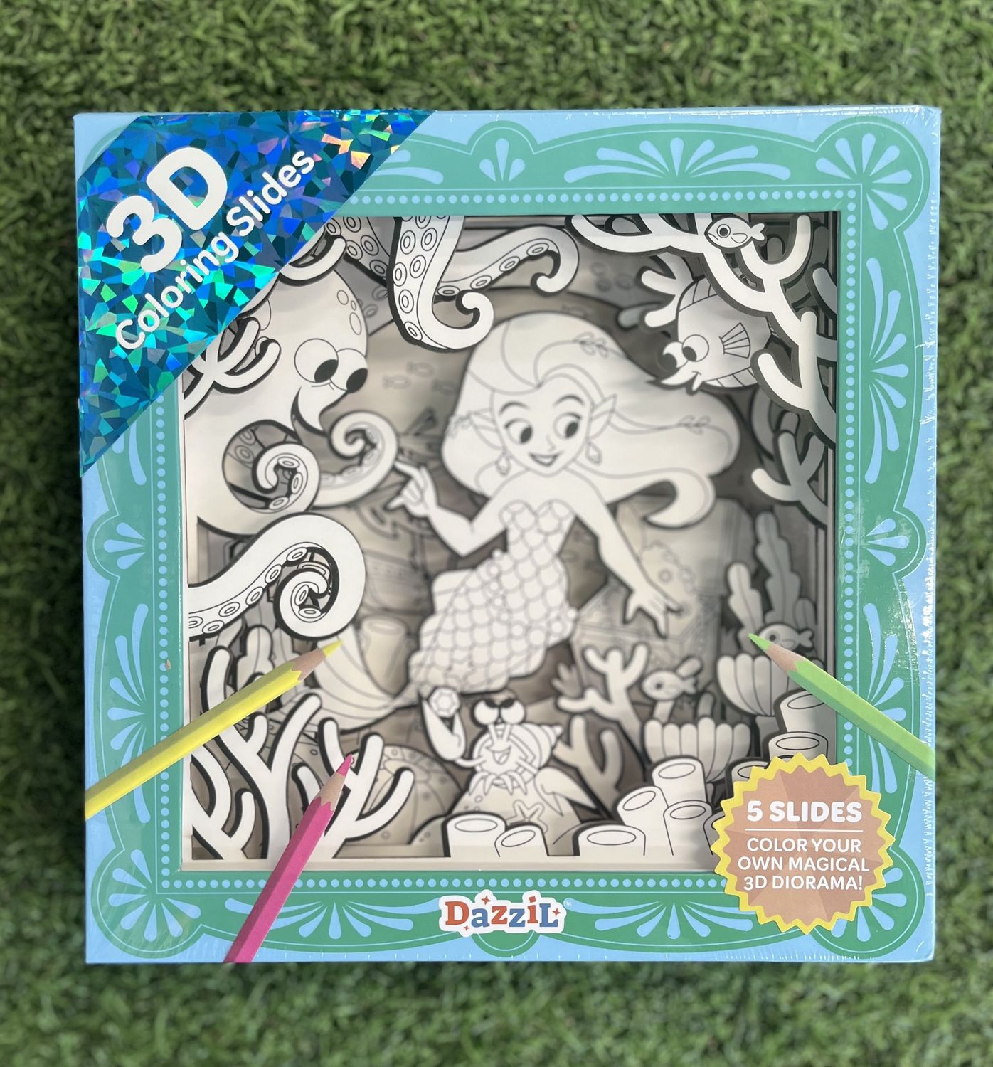 3D Coloring - Mermaid