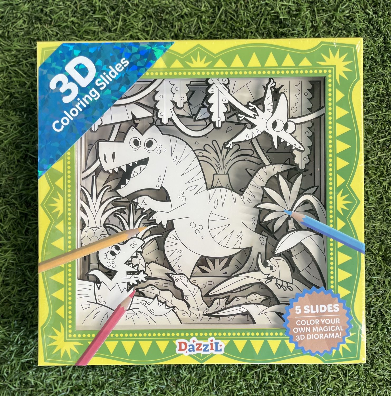 3D Coloring - Dinosaur