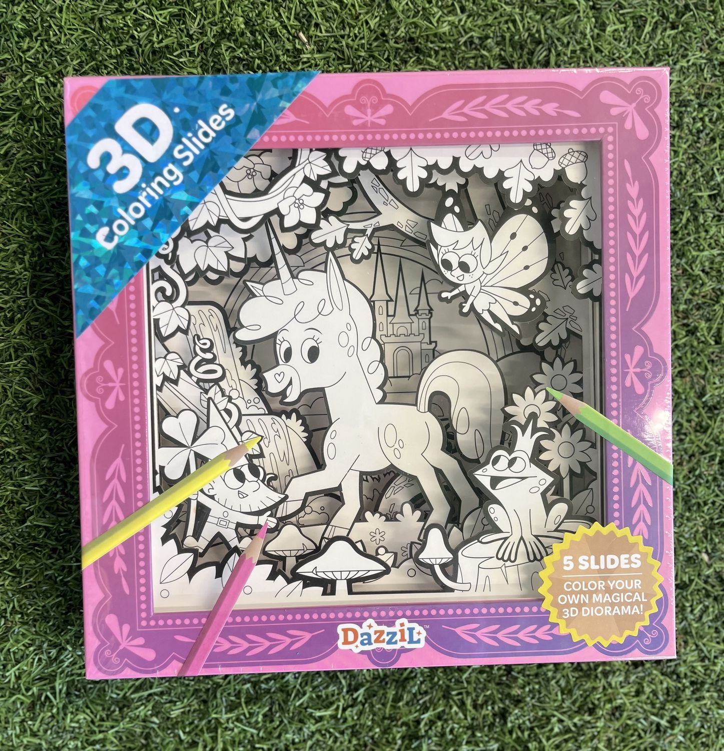 3D Coloring - Unicorn