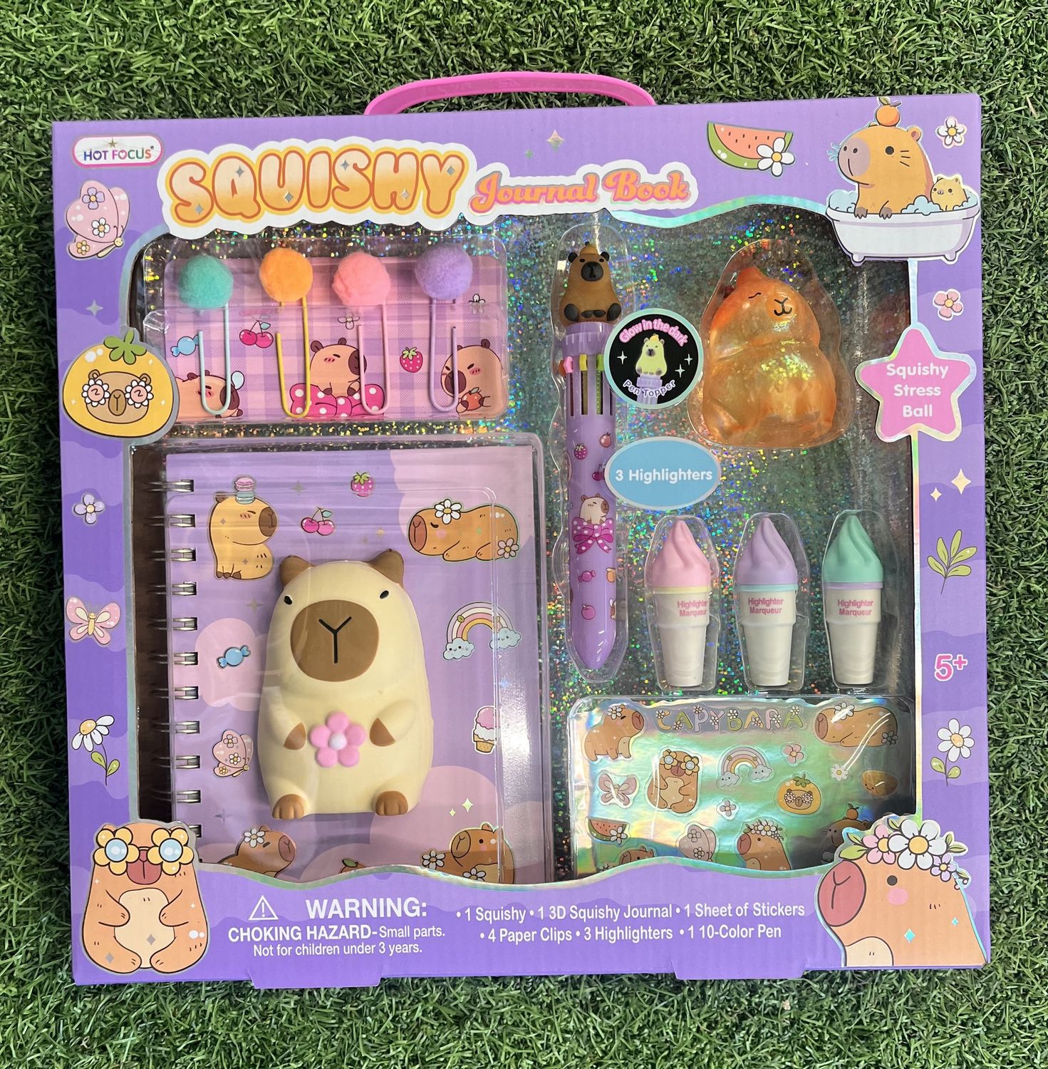 Squishy Journal Book, Capybara