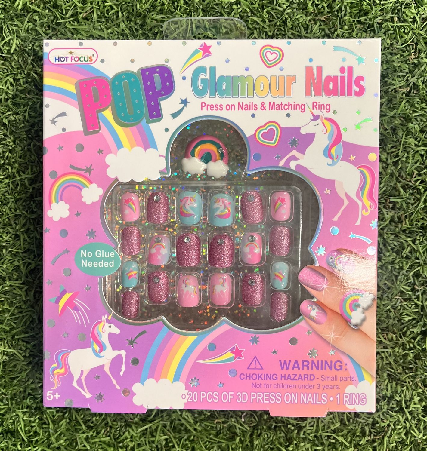 Pop Glamour Nails, Unicorn