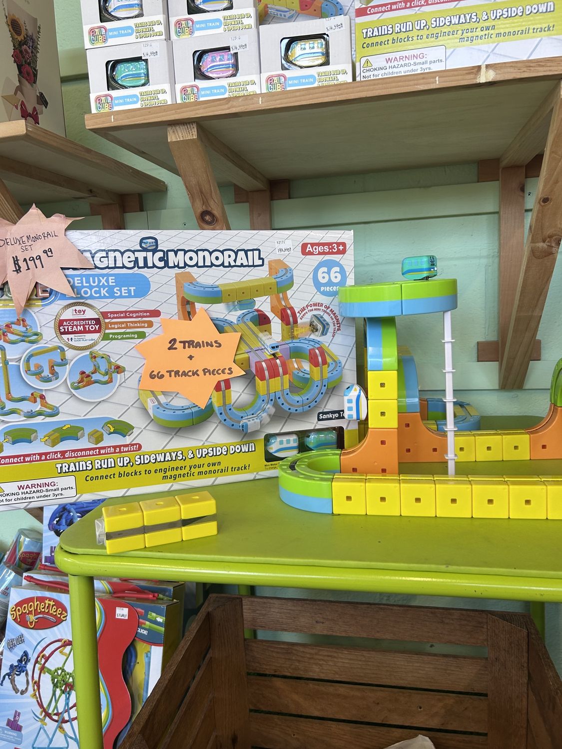 Rail Cube Magnetic Monorail Deluxe Set (Veira's Birthday Box)