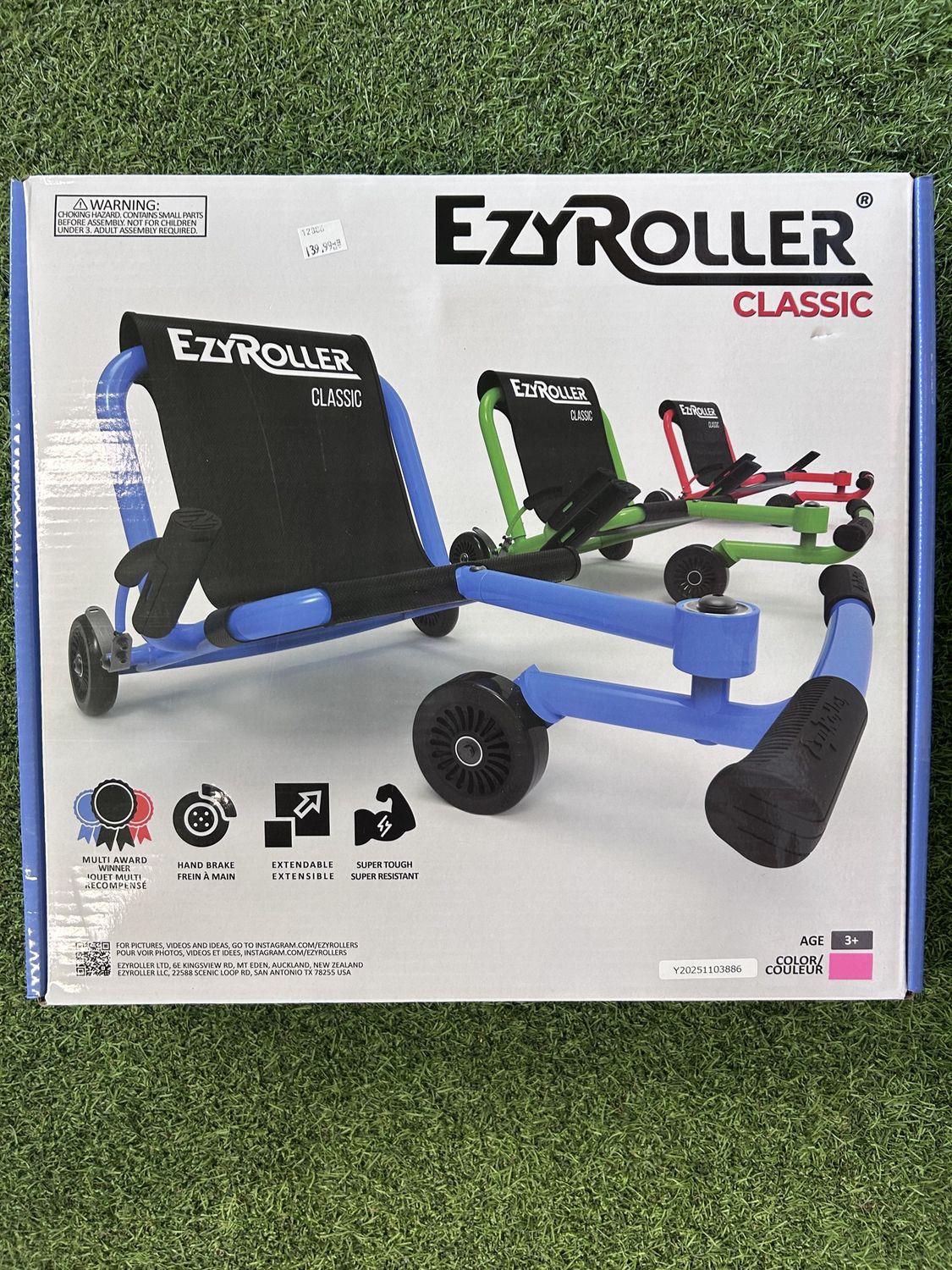 EzyRoller Classic PINK (Veira's Birthday Box)