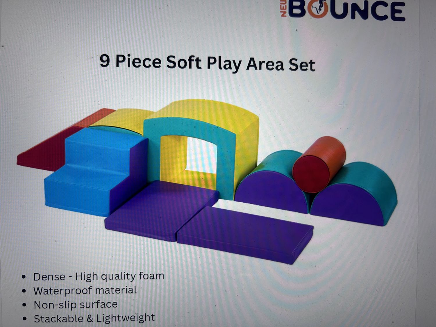 9pc Soft Play Area Set (Veira's Birthday Box)
