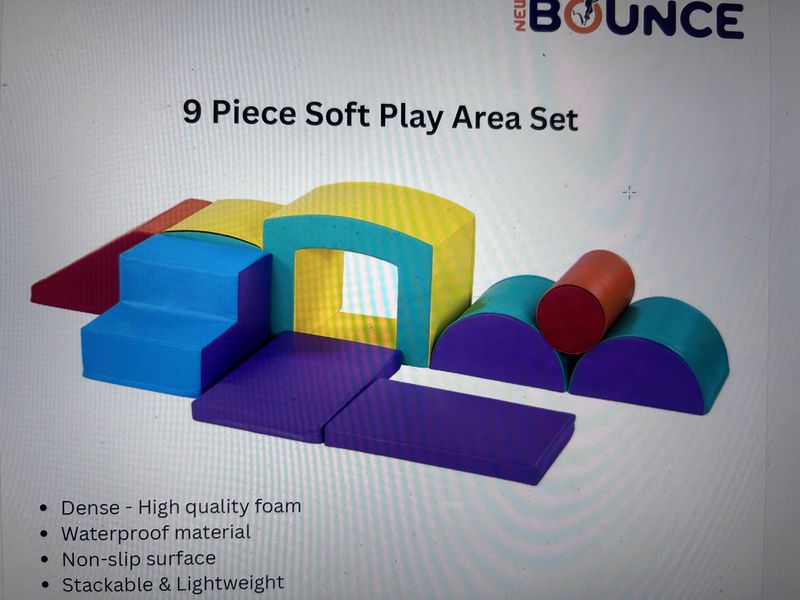 9pc Soft Play Area Set (Veira's Birthday Box)