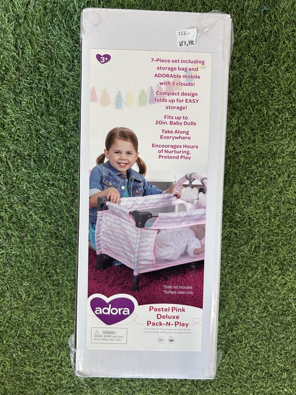 Pastel Pink Deluxe - Pack-N-Play (Veira's Birthday Box)