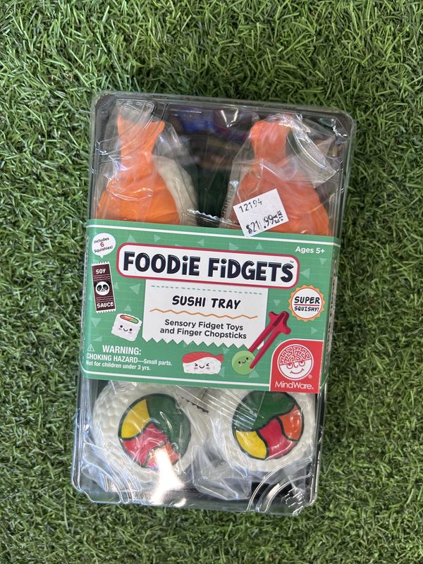 FOODIE FIDGETS - SUSHI TRAY (Veira's Birthday Box)