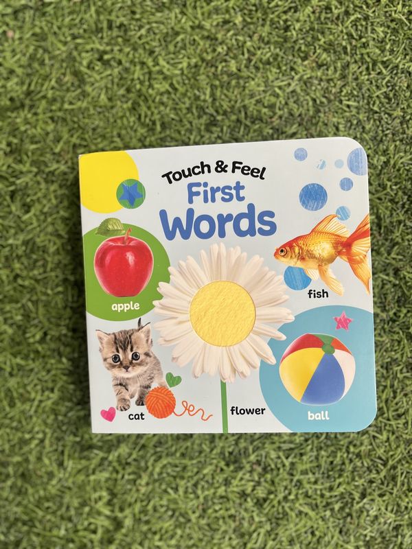 Touch &amp; Feel First Words