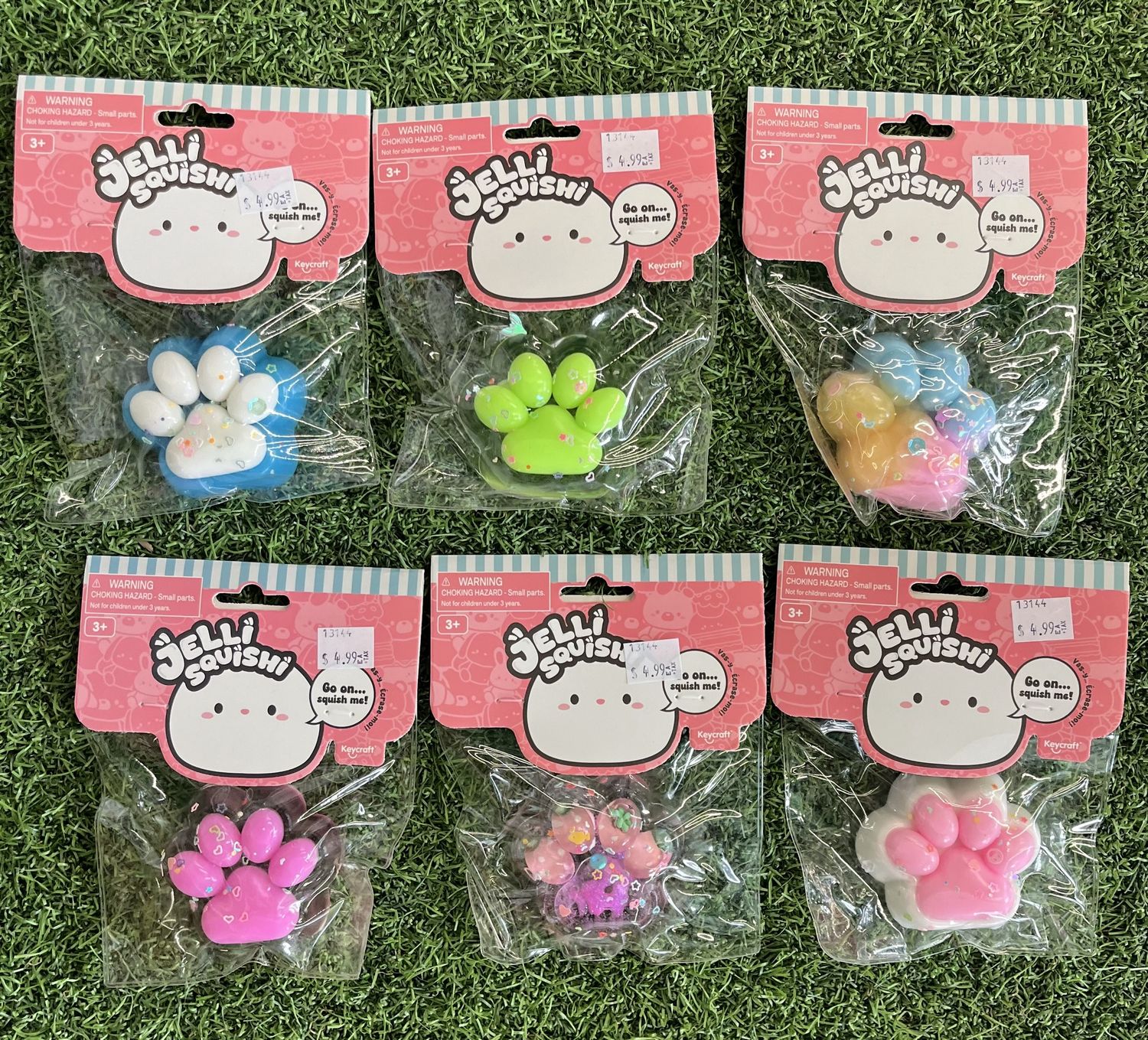 Jelli Squishi Paw Print Small