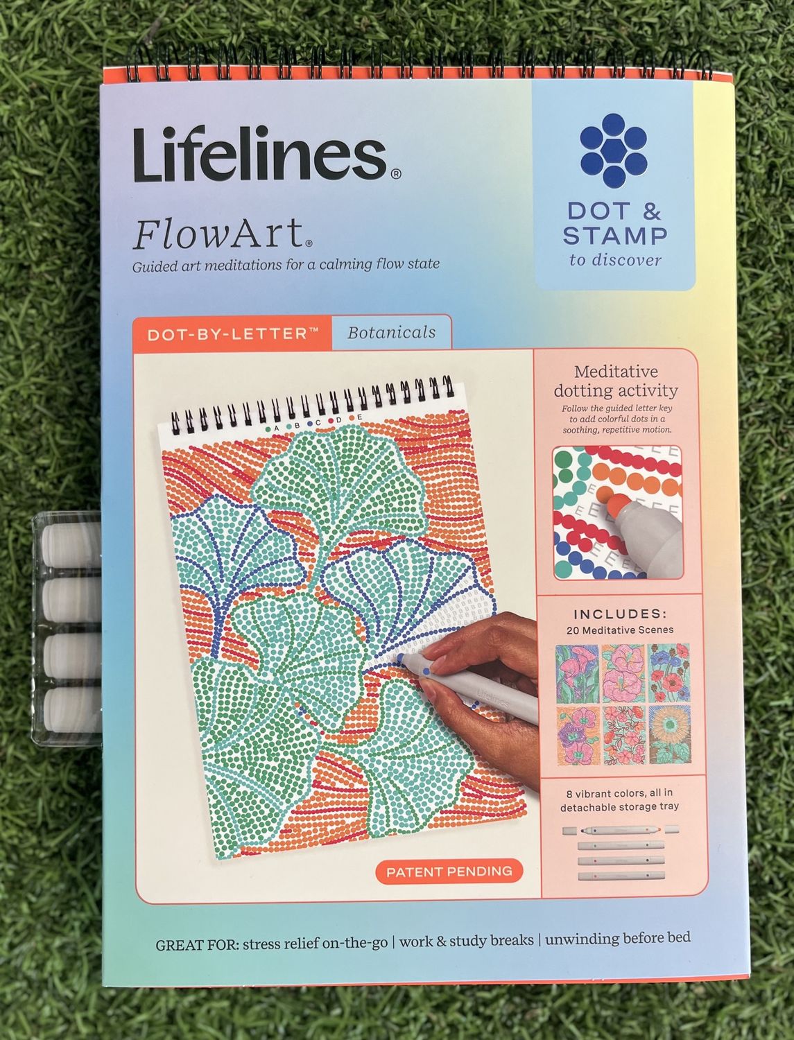 FlowArt - Dot-By-Letter, Botanicals