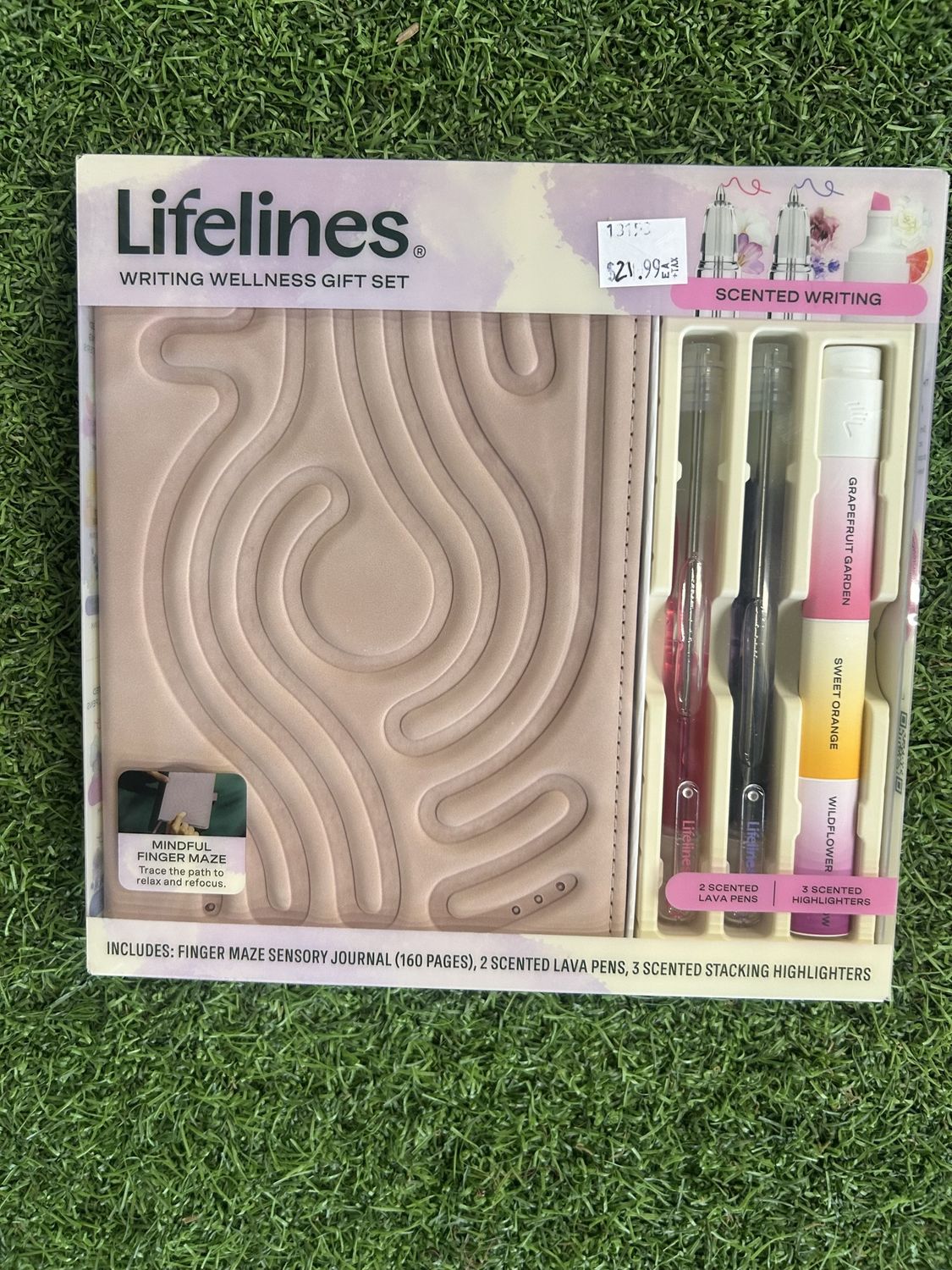 Writing Wellness Gift Set - Pink