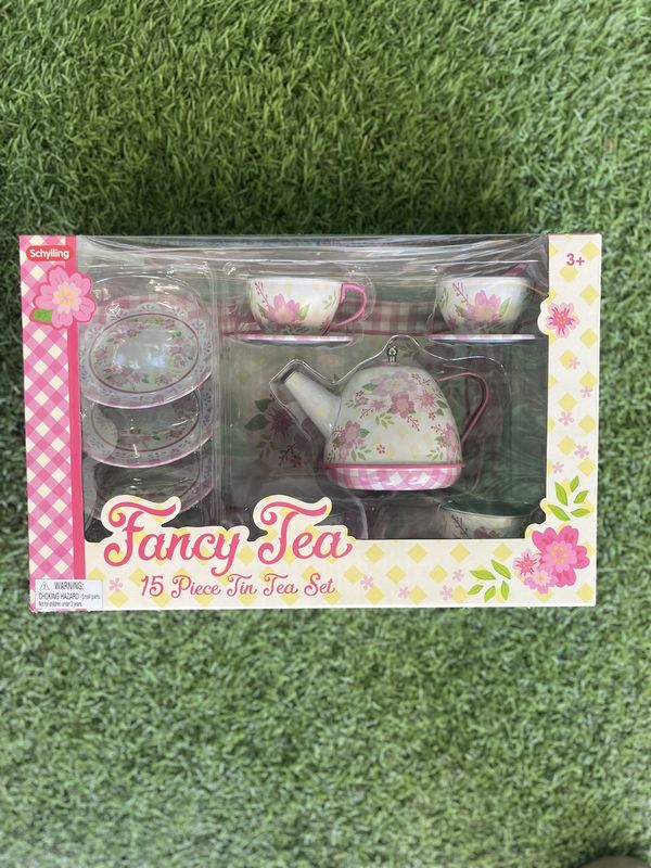 FANCY TIN TEA SET