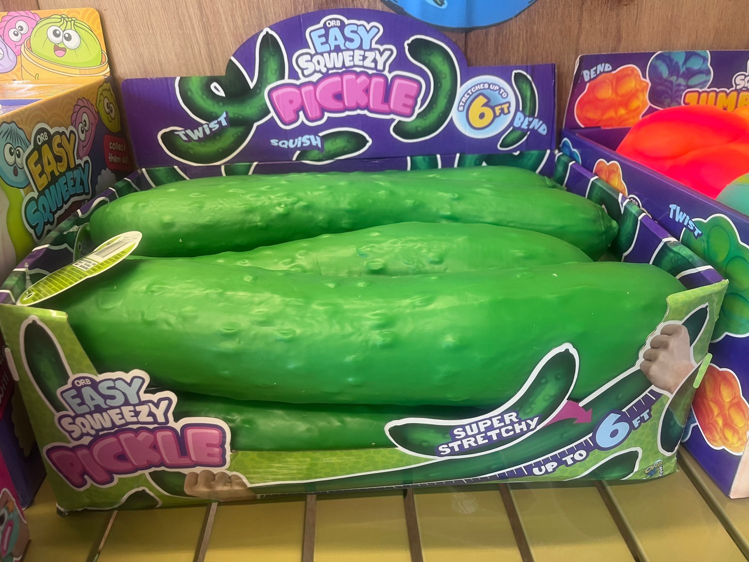 Easy Sqweezy Stretchy Pickle
