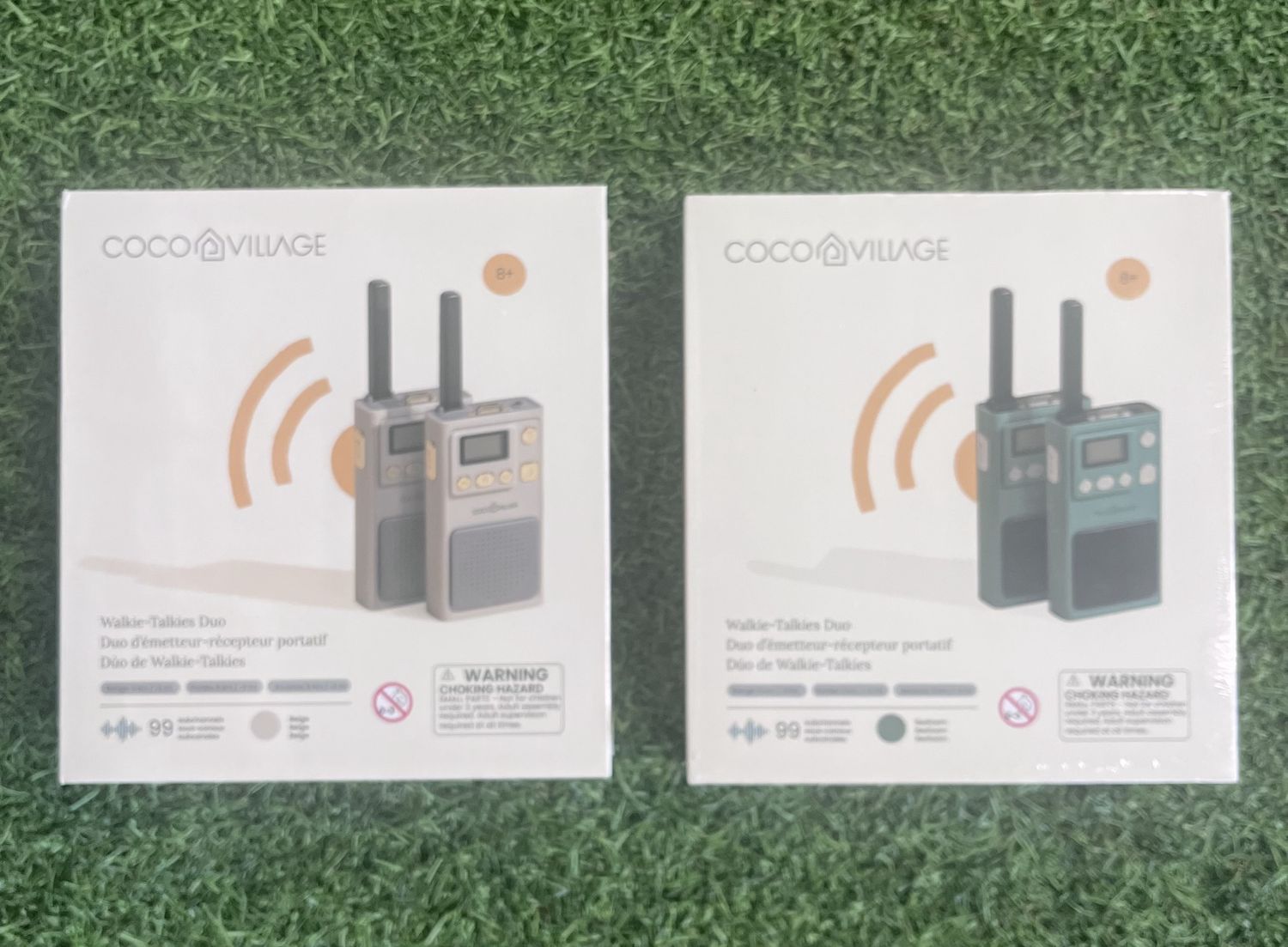 Set of 2 Walkie Talkies - Beige