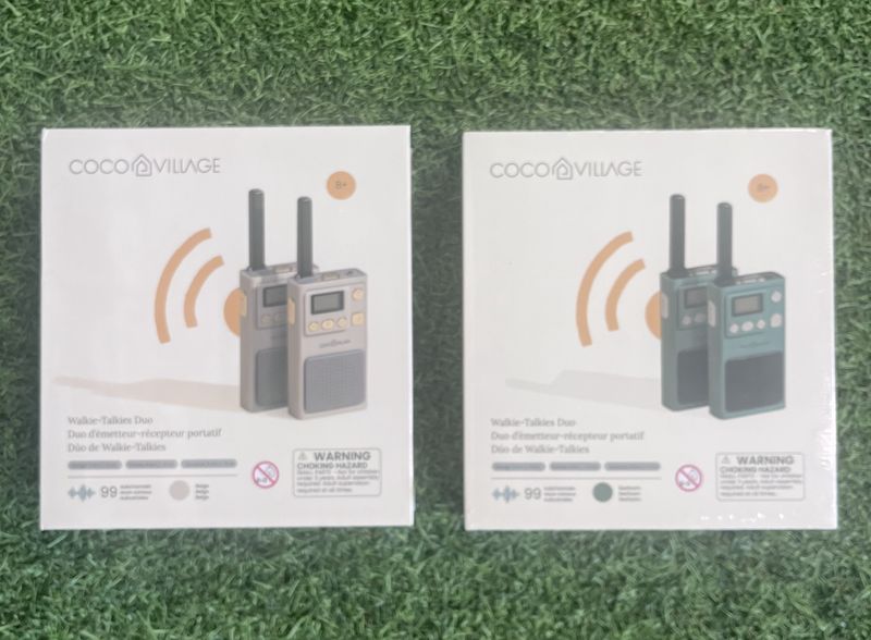 Set of 2 Walkie Talkies - Seafoam