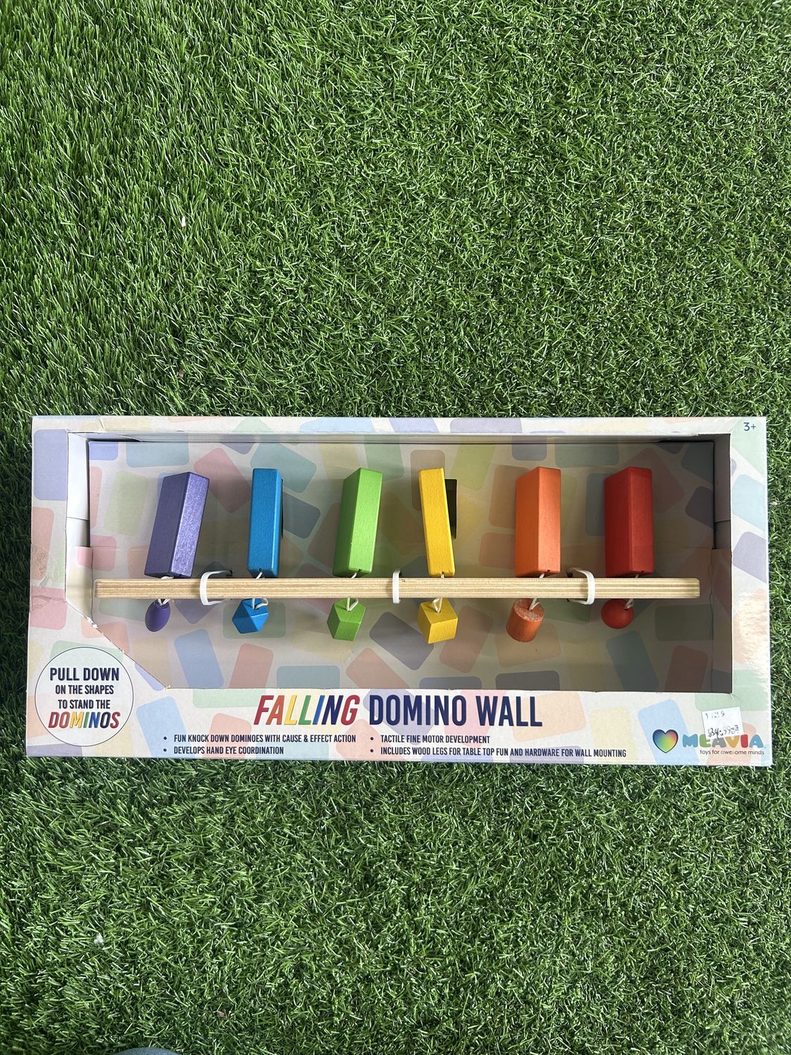 Falling Wood Dominos