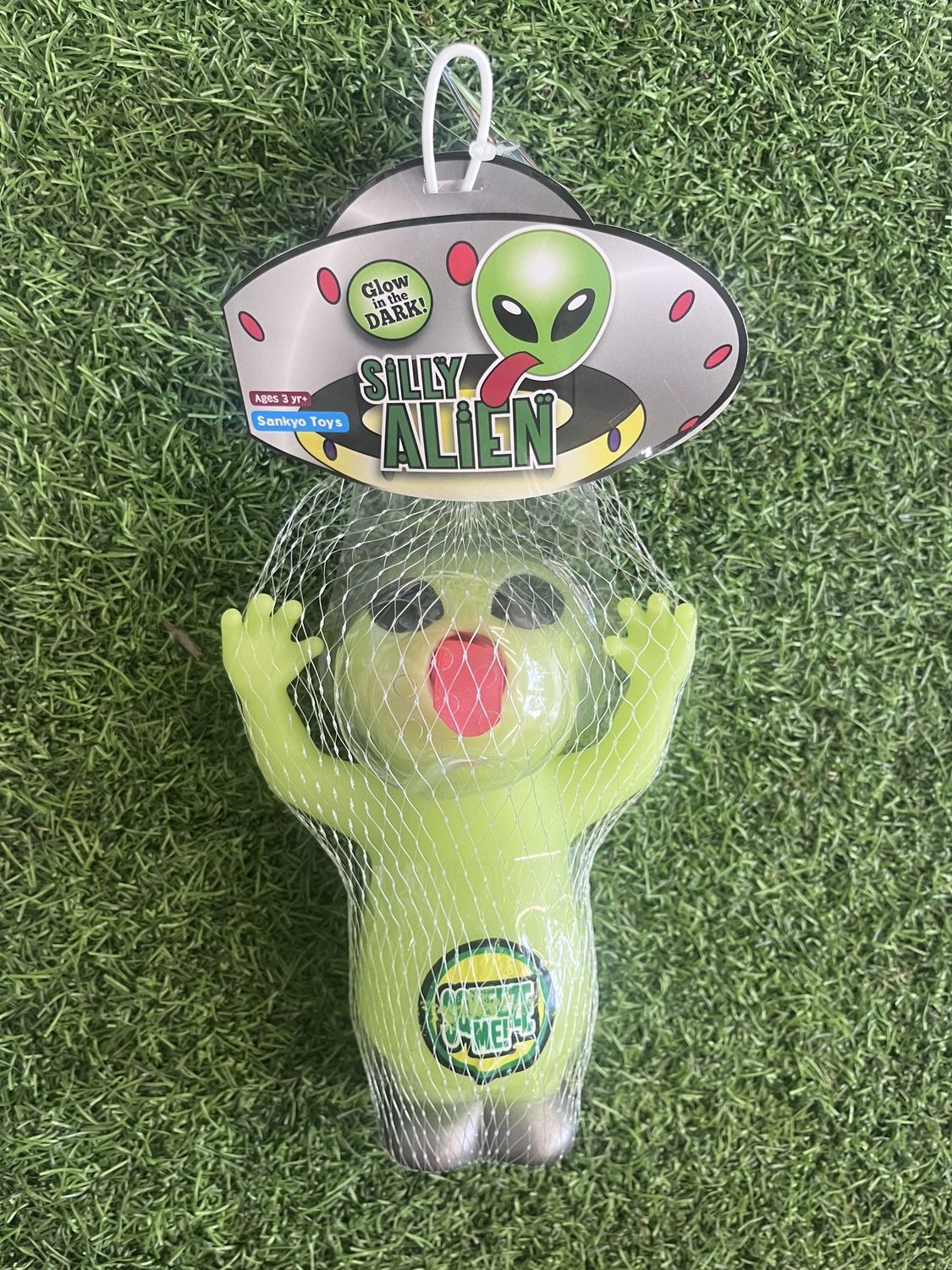 Jabber Ball Silly Alien - Glow in the Dark