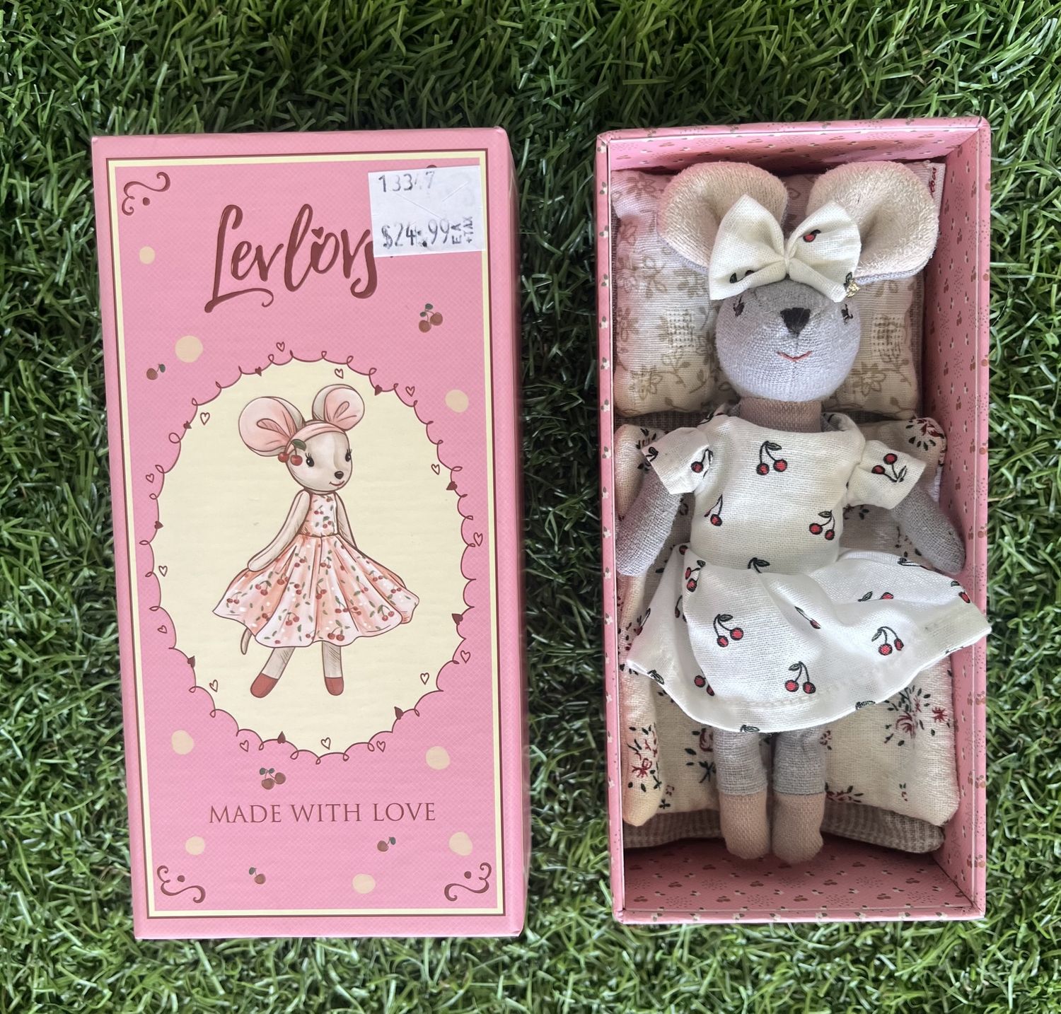 LevLovs Mouse with Cherry Dress