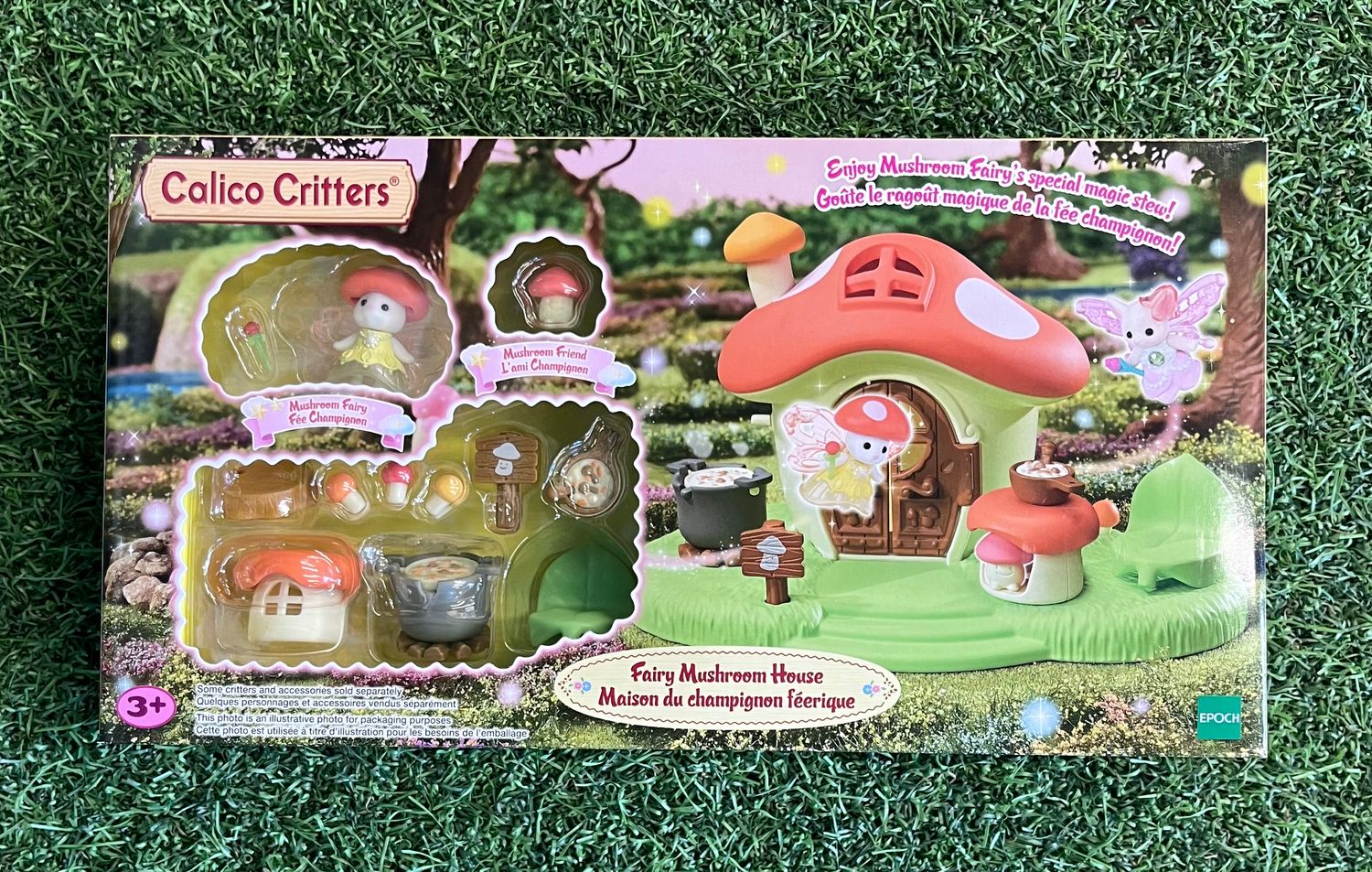 Calico Critters Fairy Mushroom House