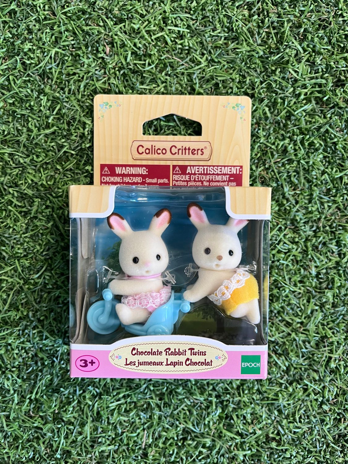 Calico Critters Chocolate Rabbit Twins