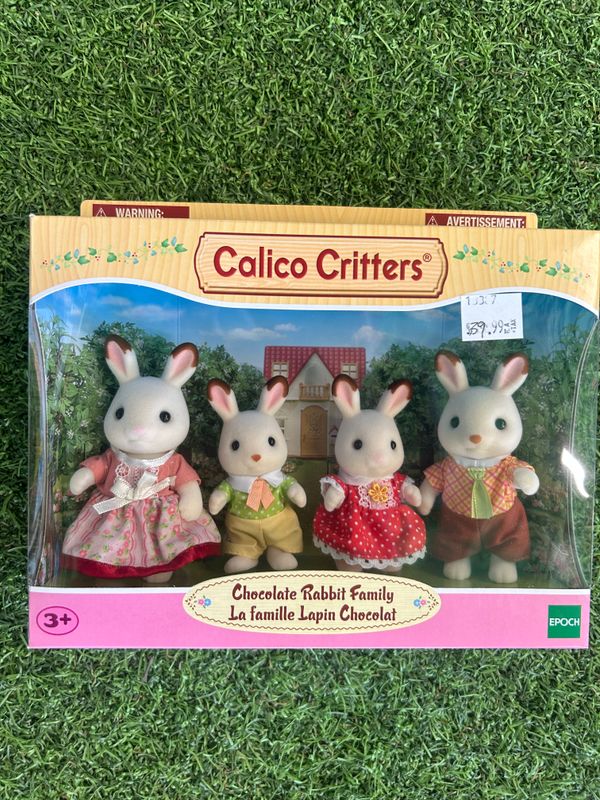 BL Chocolate Rabbit Family