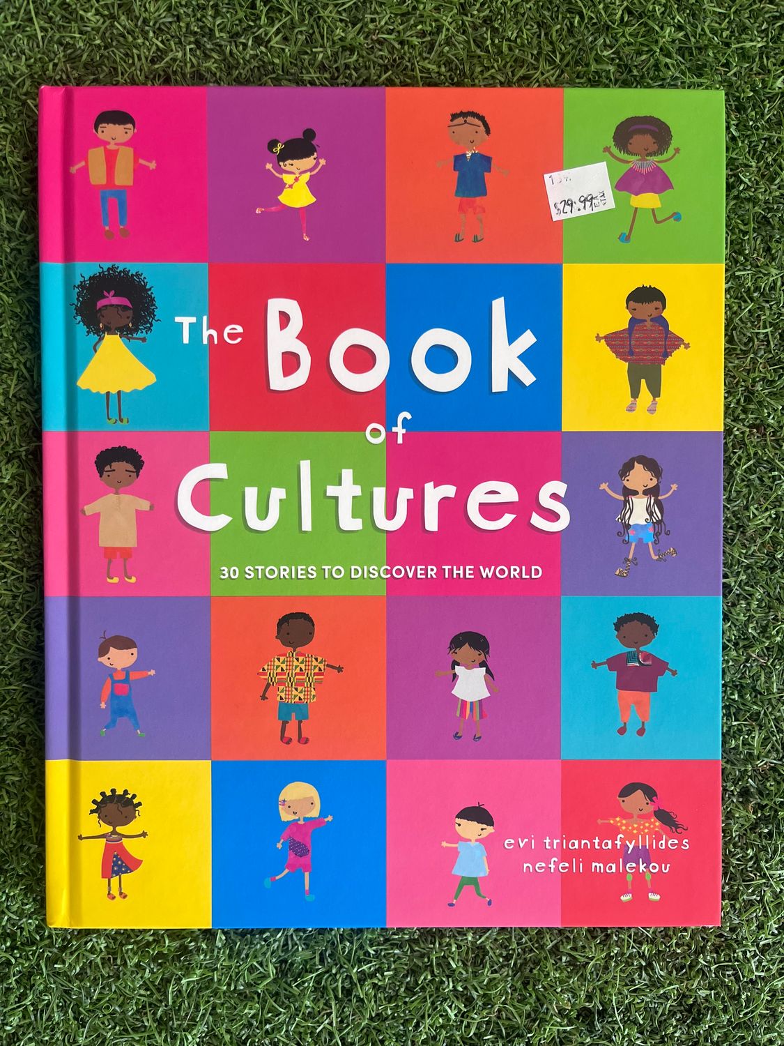 The Book of Cultures with Stickers &amp; a Map
