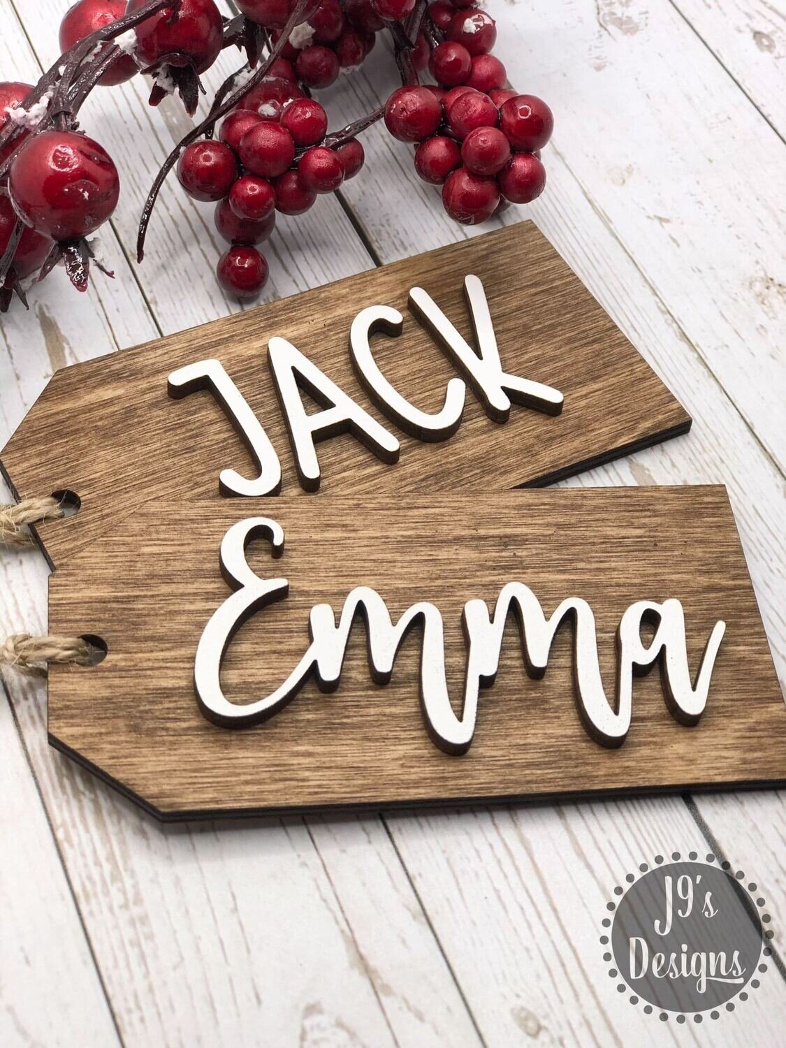 Personalized Christmas Gift Tags