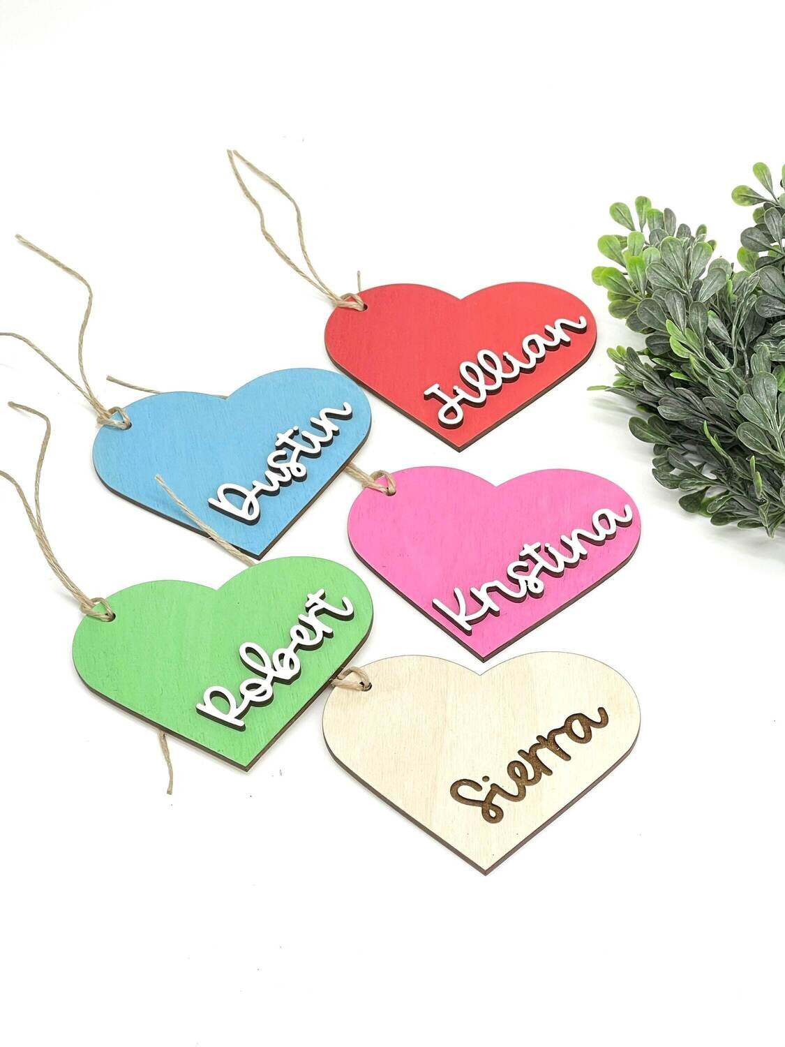 Personalized Valentine’s Gift Tags