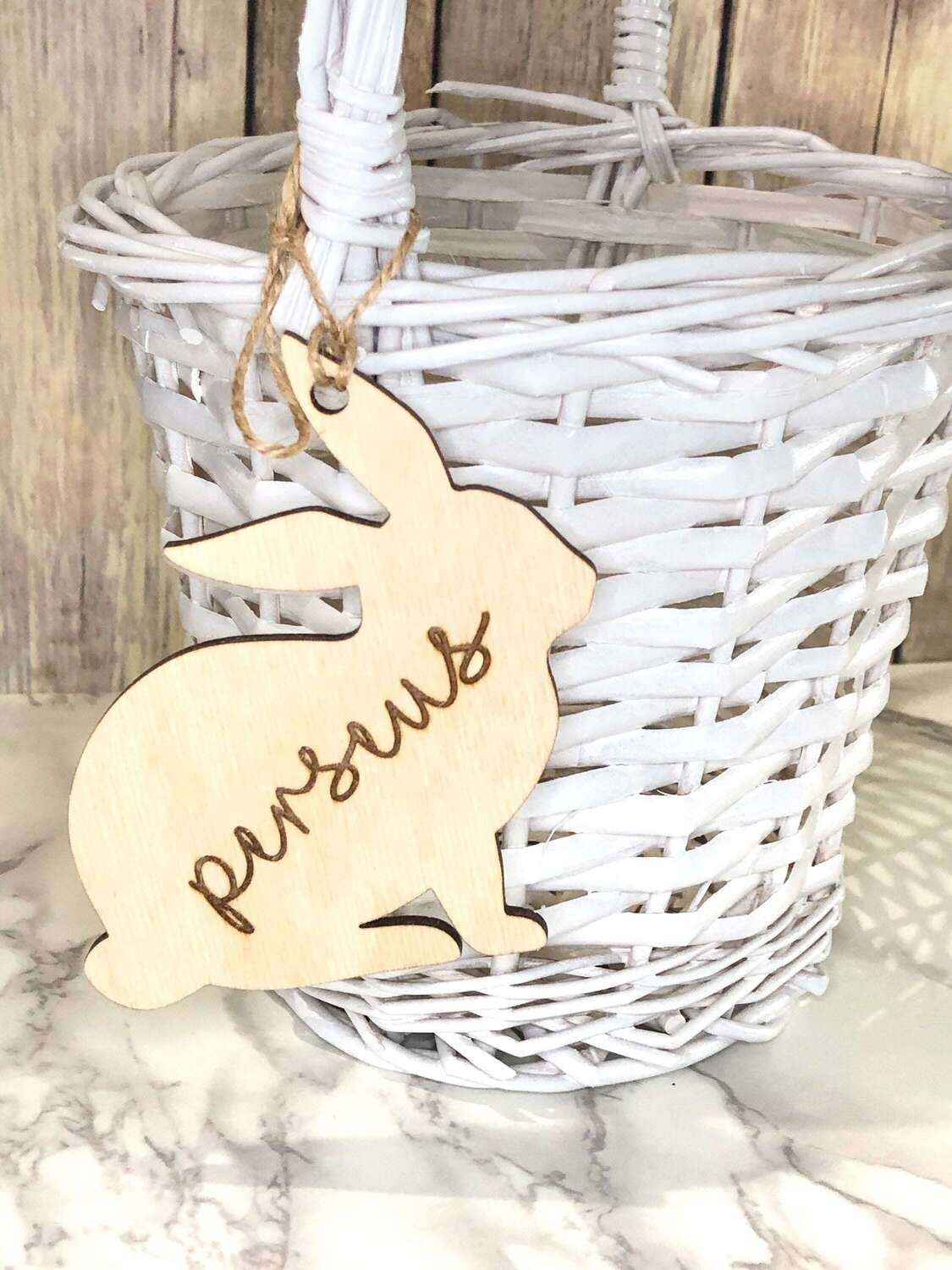 Personalized Easter Basket Tag